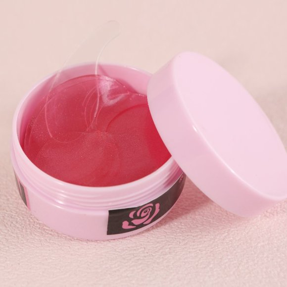 Rose Hydrogel Eye Mask Patches private label face care OEM ODM product image reference by GUOCUI BIO TECH